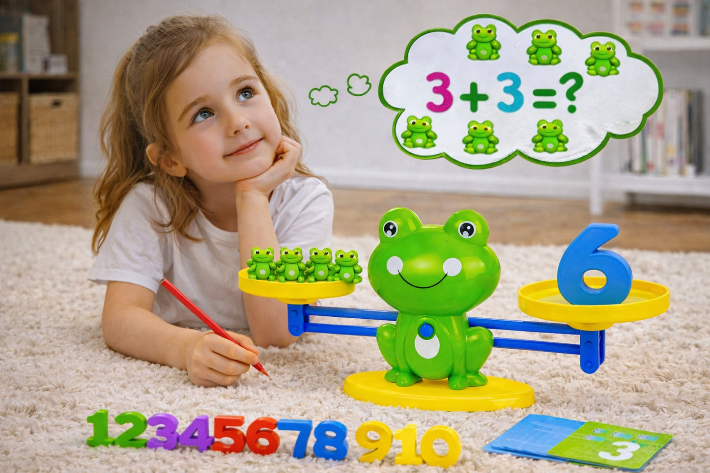 KiddoMath™ Készség Fejlesztő Játék