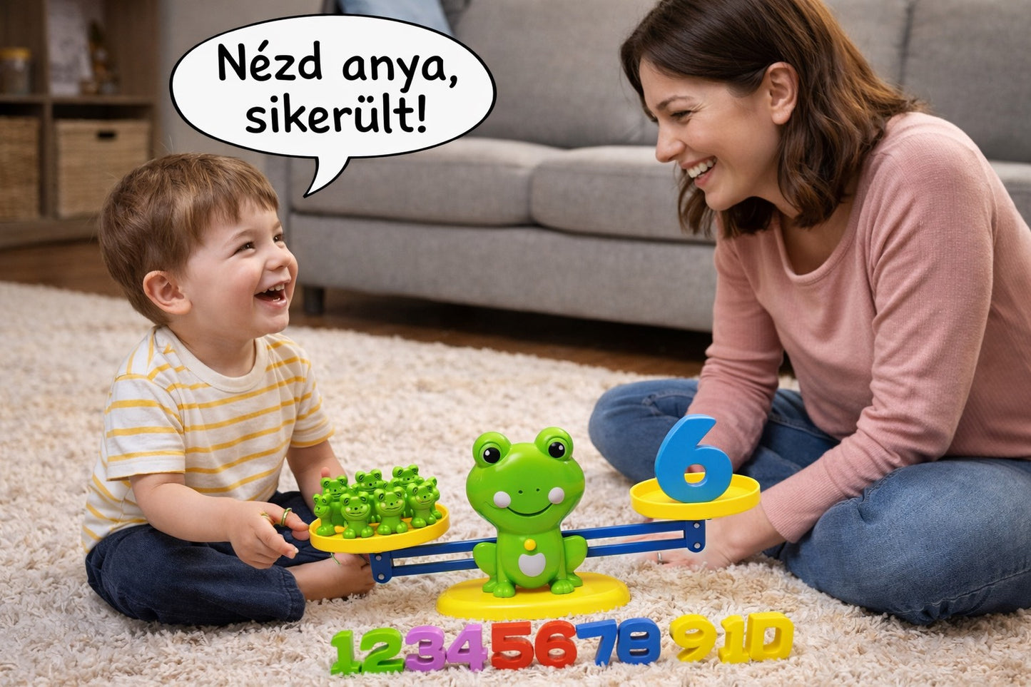 KiddoMath™ Készség Fejlesztő Játék